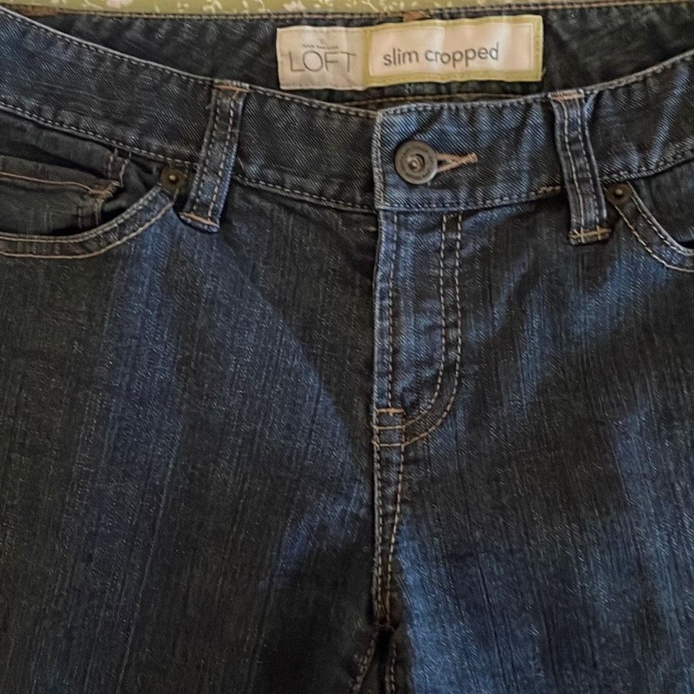 Loft Slim Cropped Jean - 4 - Picture 4 of 7